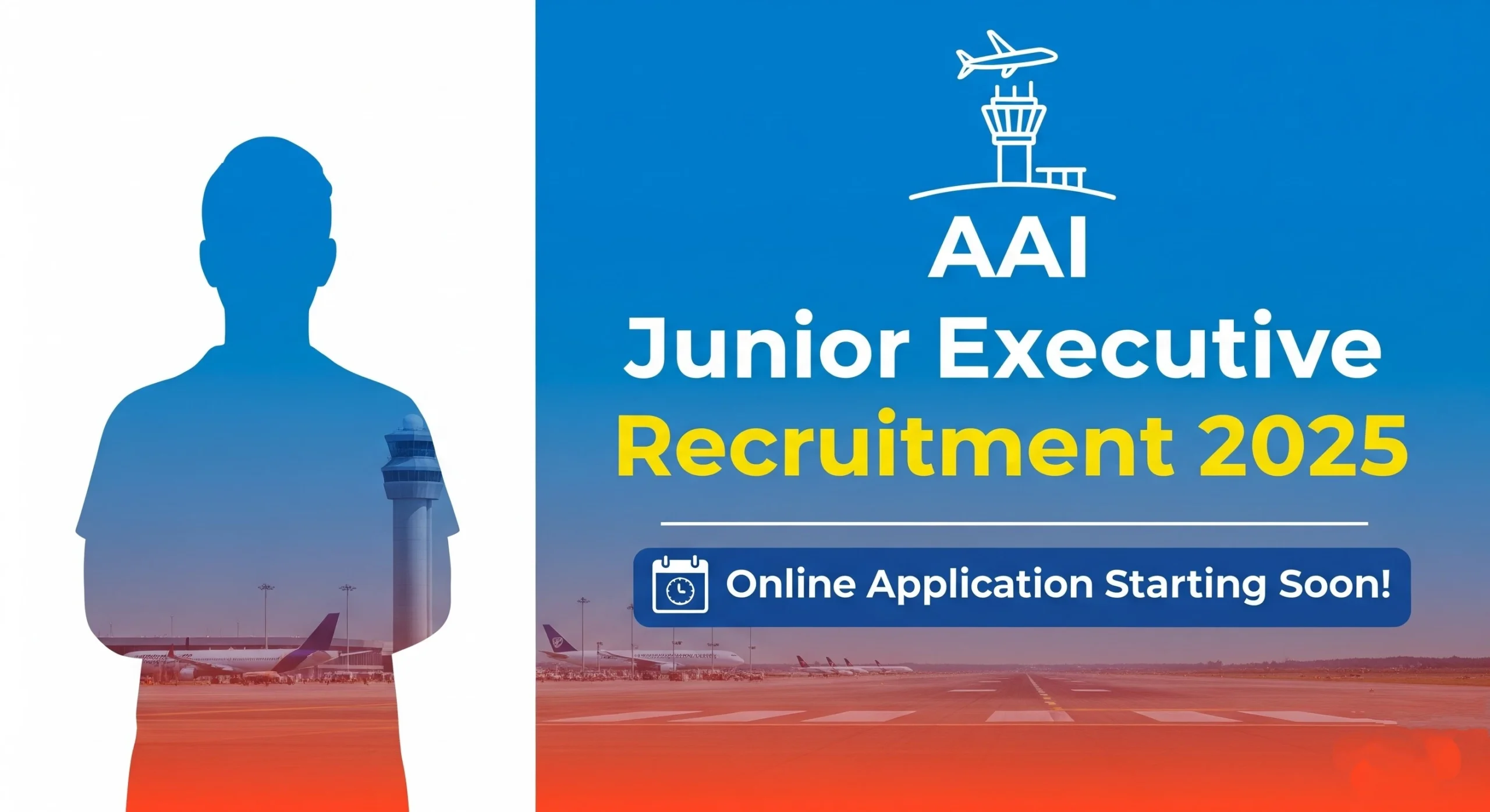Read more about the article AAI Recruitment 2025 | AAI जूनियर एग्जीक्यूटिव ऑनलाइन फॉर्म 2025 – आवेदन जल्द शुरू!