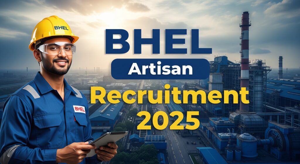 BHEL Artisan Recruitment 2025 Apply