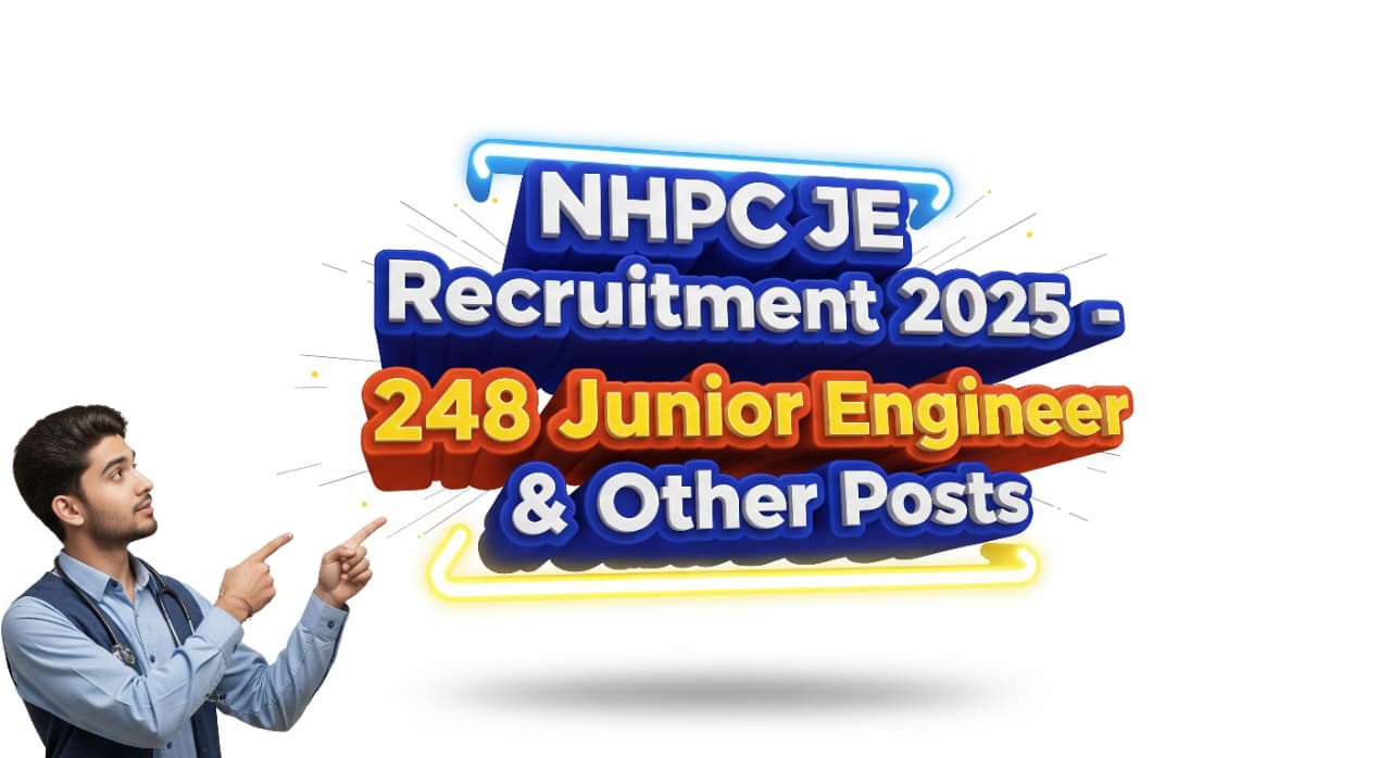 Read more about the article NHPC JE Recruitment 2025 | Sarkari Naukri का Golden Chance