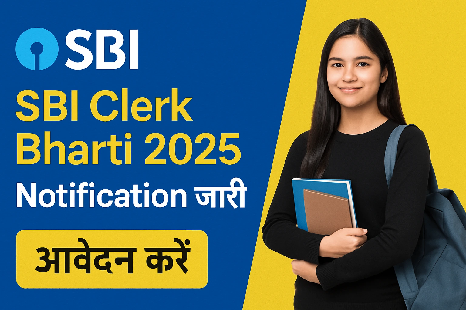 Read more about the article SBI Clerk Bharti 2025: Golden मौका! Junior Associate Notification Out करें आवेदन